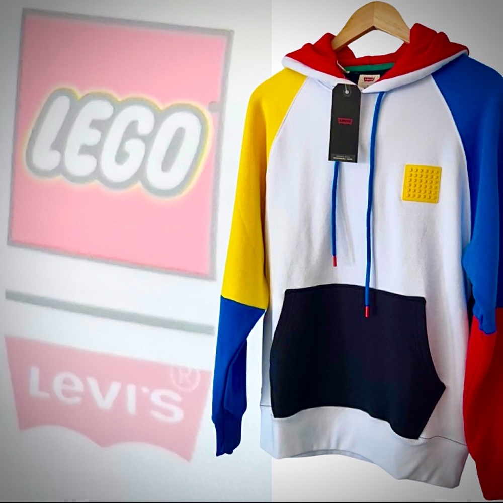 Levi’s X LEGO Men’s Relaxed Multicolor Hoodie